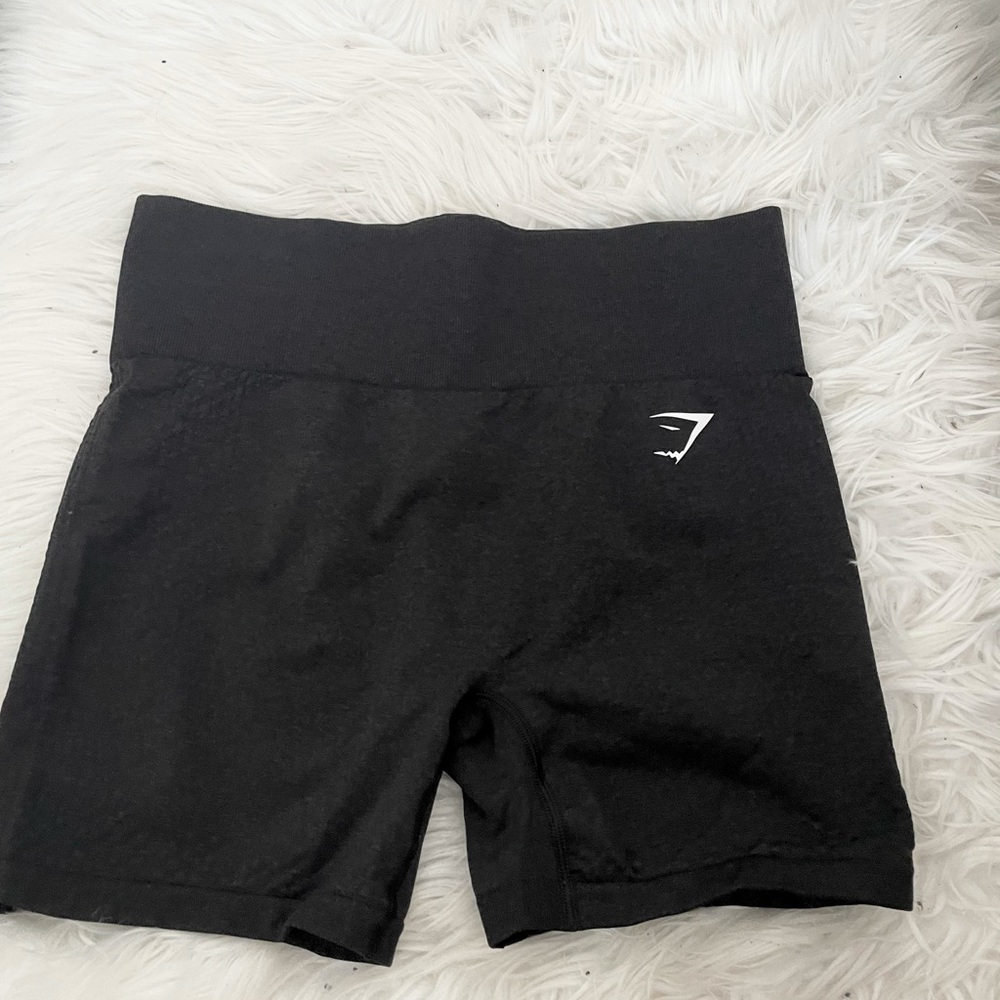 Gymshark Vital Seamless shorts black marl